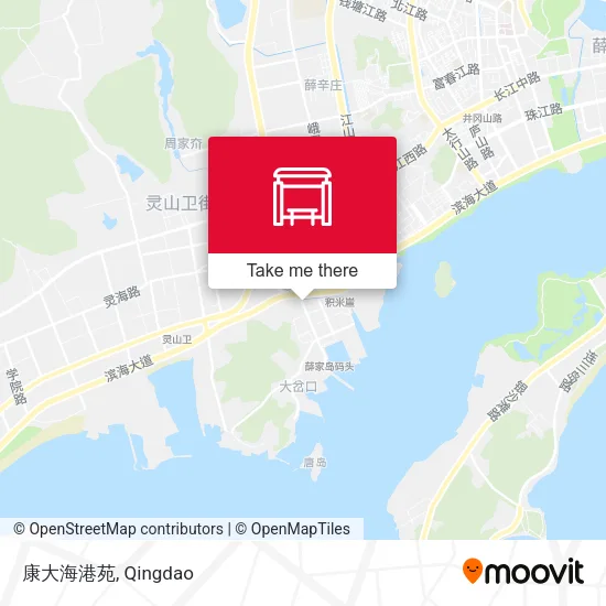 康大海港苑 map
