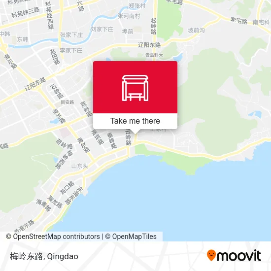 梅岭东路 map