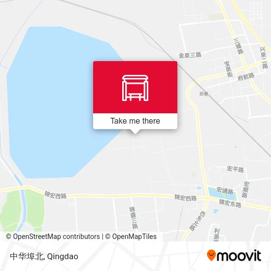 中华埠北 map