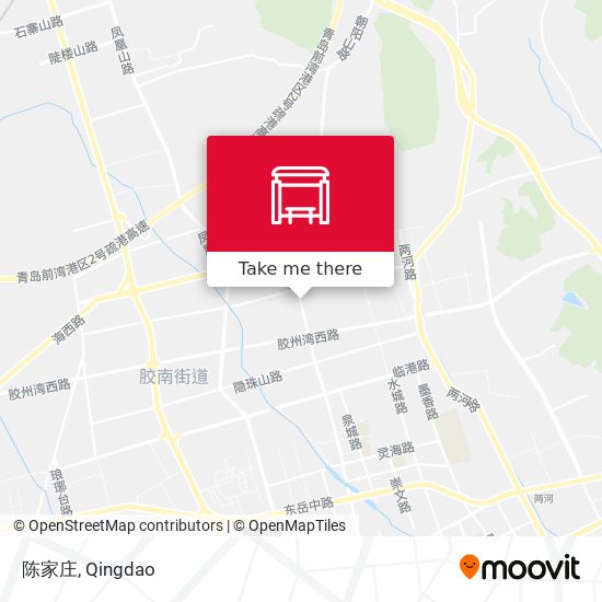 陈家庄 map