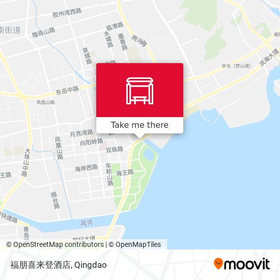 福朋喜来登酒店 map