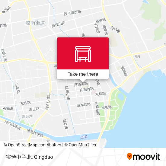 实验中学北 map