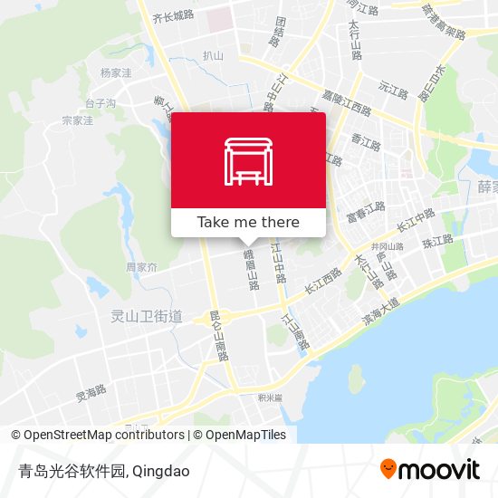 青岛光谷软件园 map