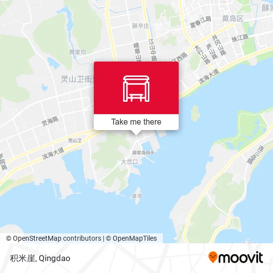 积米崖 map