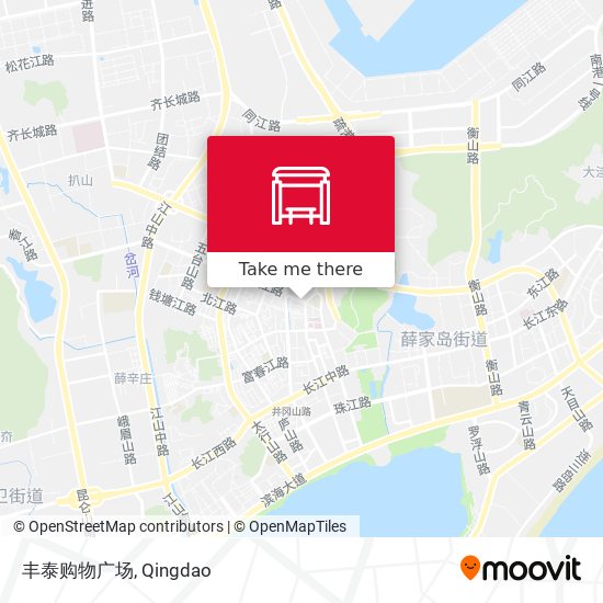 丰泰购物广场 map
