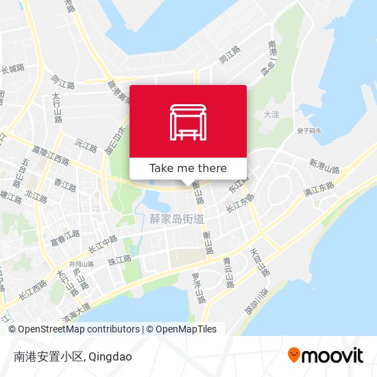南港安置小区 map