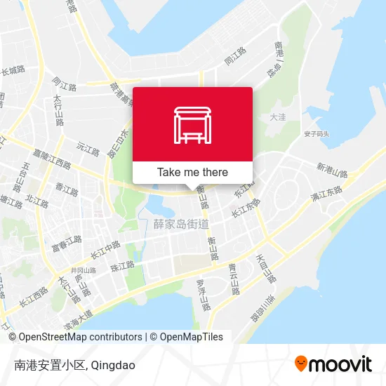 南港安置小区 map