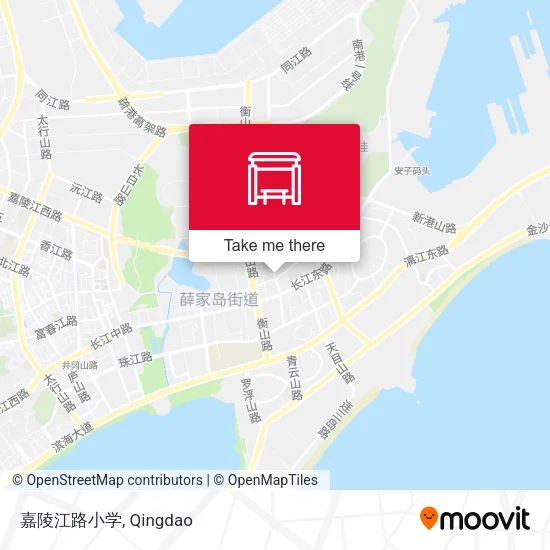 嘉陵江路小学 map