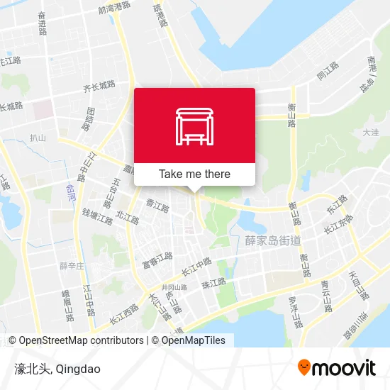 濠北头 map