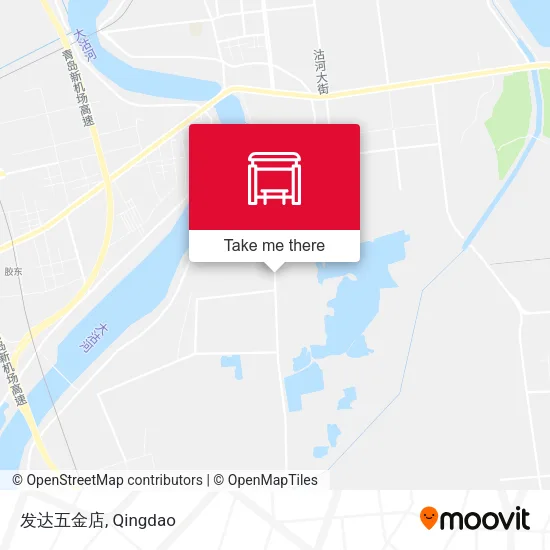 发达五金店 map