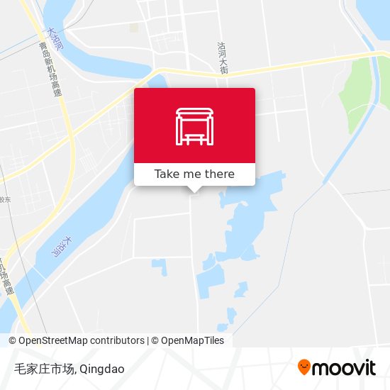 毛家庄市场 map