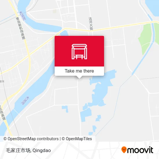 毛家庄市场 map