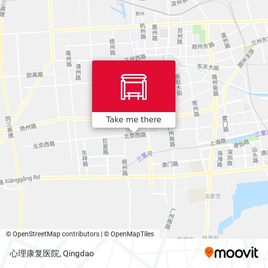 心理康复医院 map