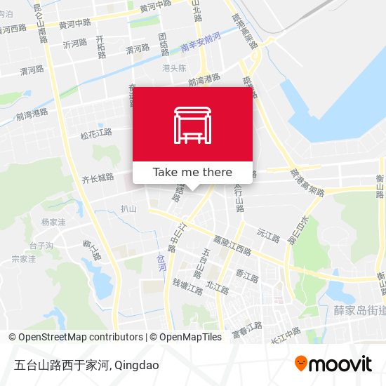 五台山路西于家河 map