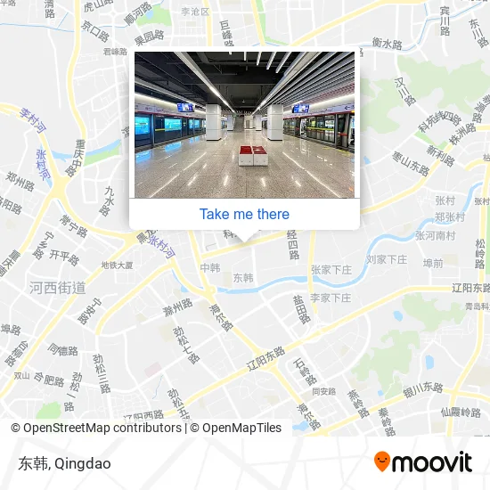 东韩 map