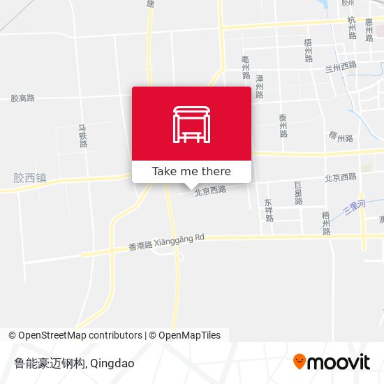 鲁能豪迈钢构 map
