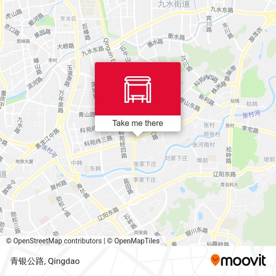 青银公路 map