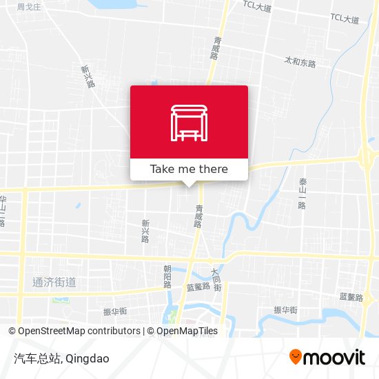 汽车总站 map