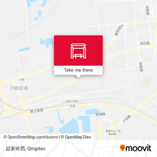 赵家岭西 map