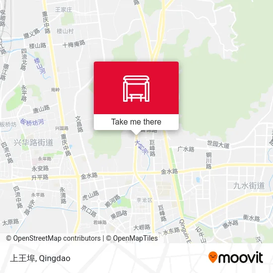 上王埠 map