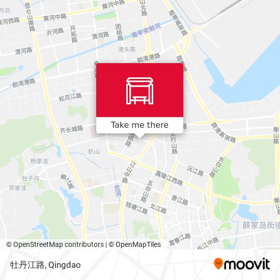 牡丹江路 map