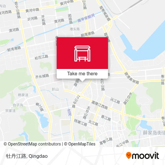 牡丹江路 map