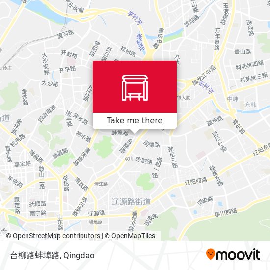 台柳路蚌埠路 map