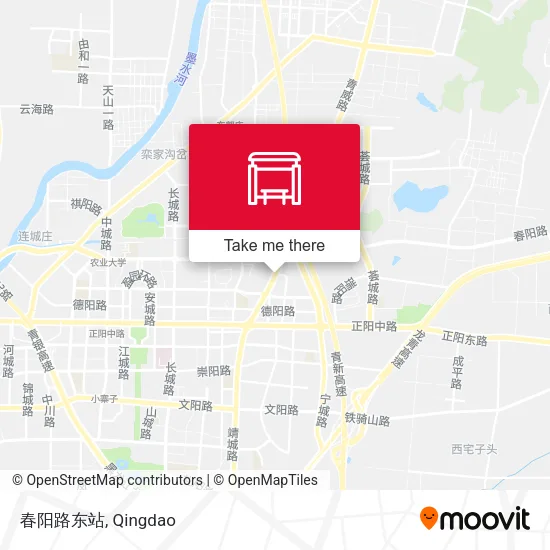 春阳路东站 map