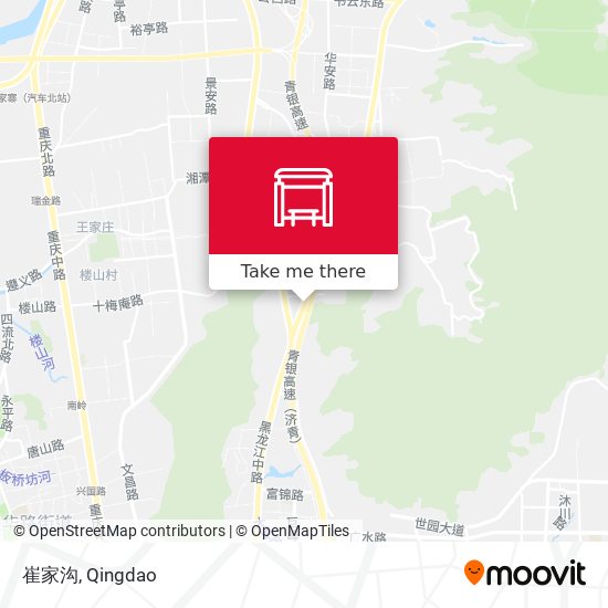 崔家沟 map