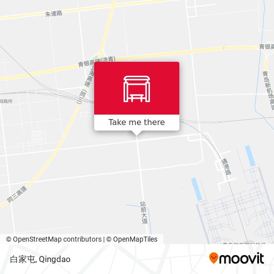 白家屯 map