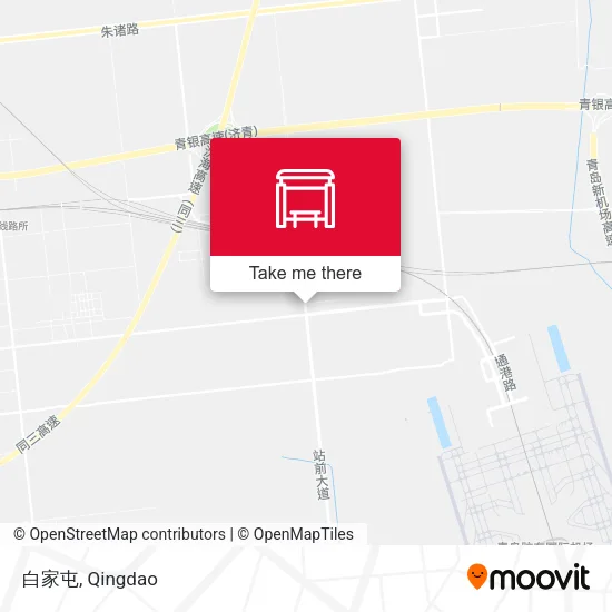 白家屯 map