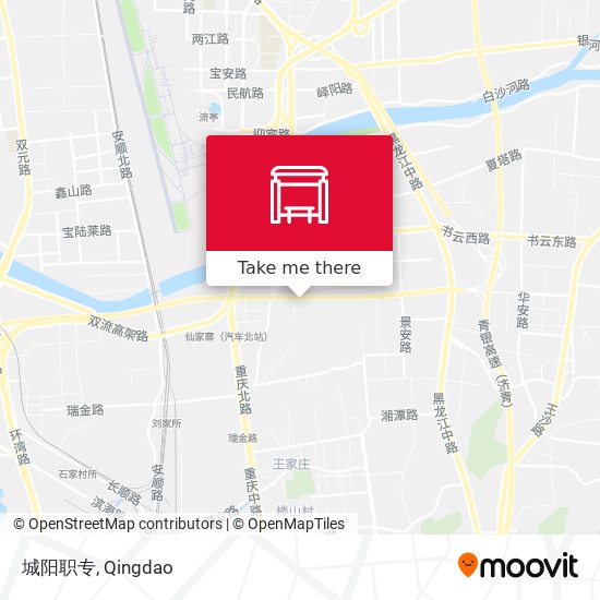 城阳职专 map