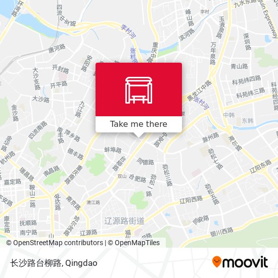 长沙路台柳路 map