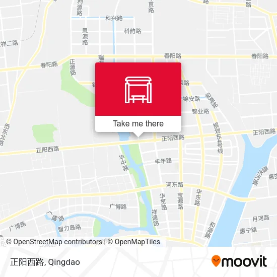 正阳西路 map