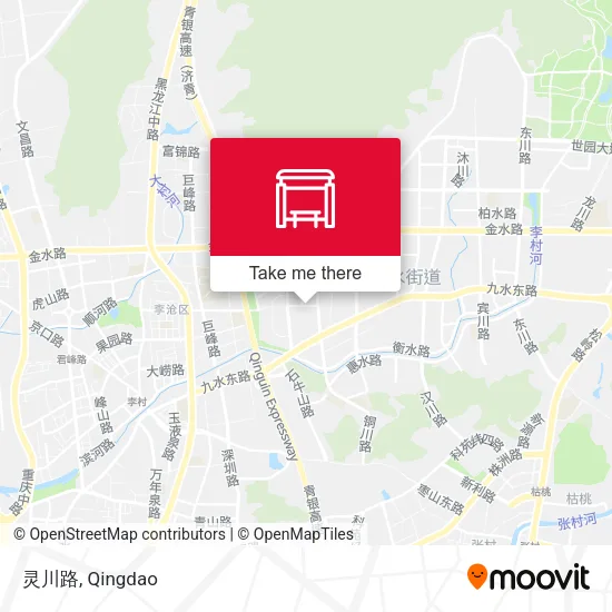灵川路 map