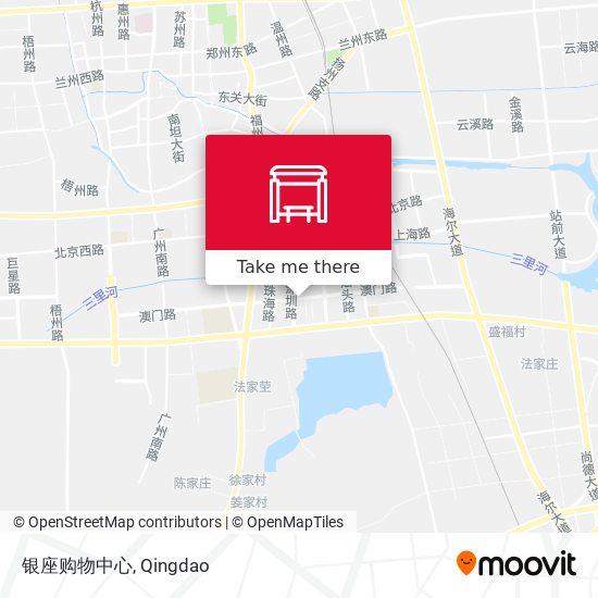 银座购物中心 map
