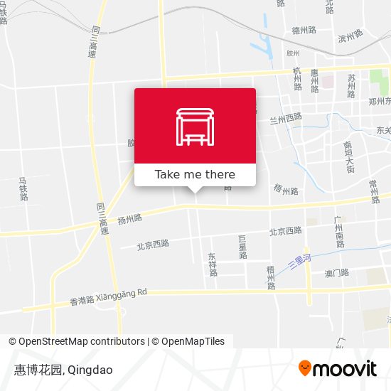 惠博花园 map