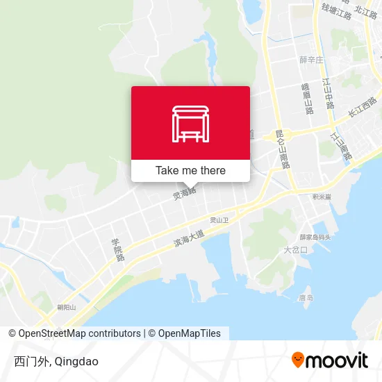 西门外 map