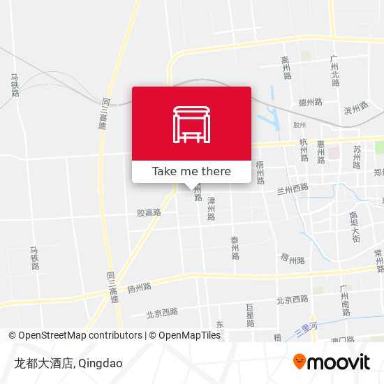 龙都大酒店 map