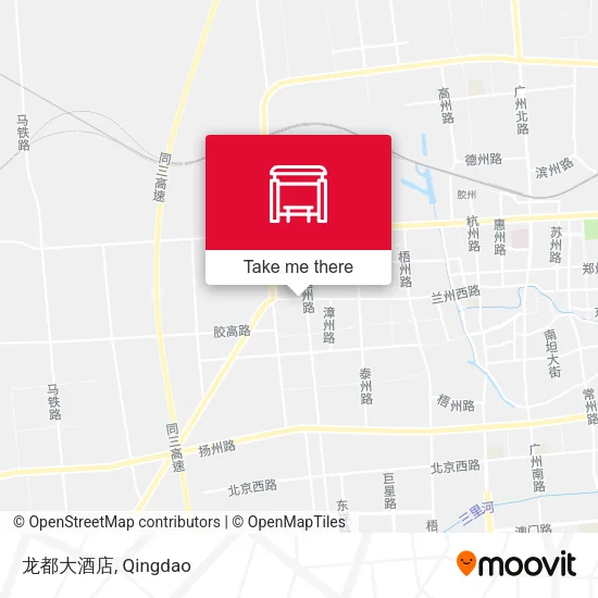 龙都大酒店 map