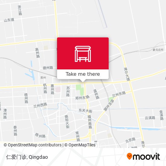 仁爱门诊 map