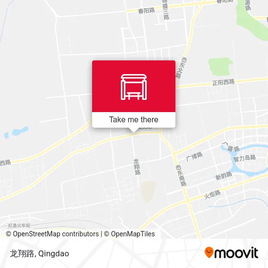 龙翔路 map