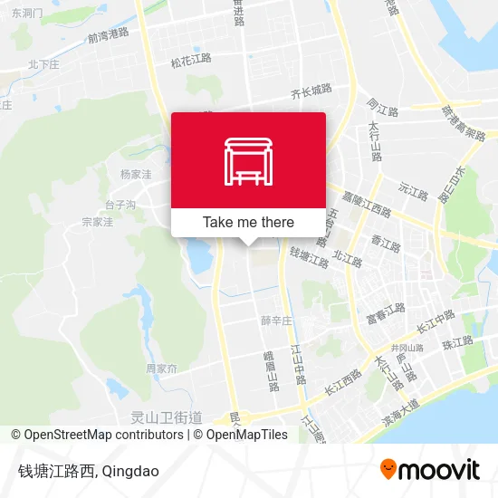 钱塘江路西 map
