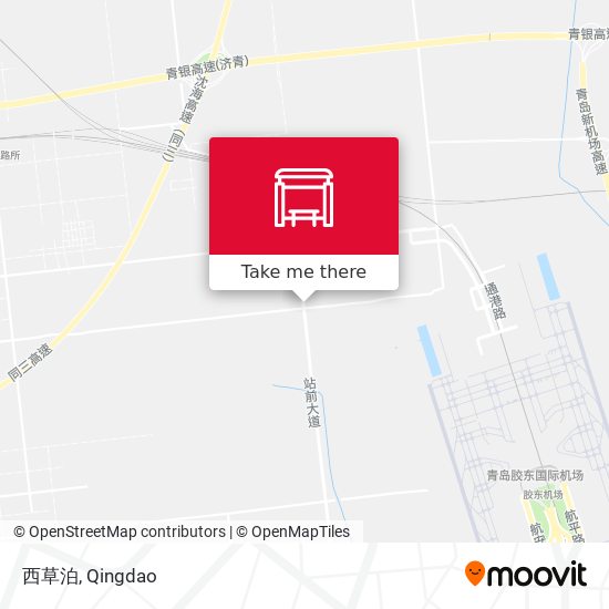 西草泊 map