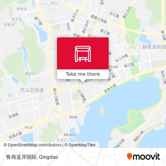鲁商蓝岸国际 map