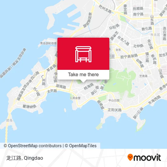龙江路 map