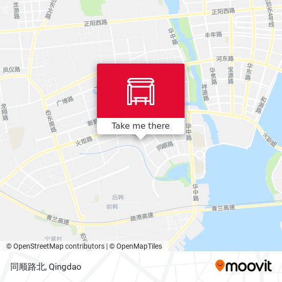 同顺路北 map