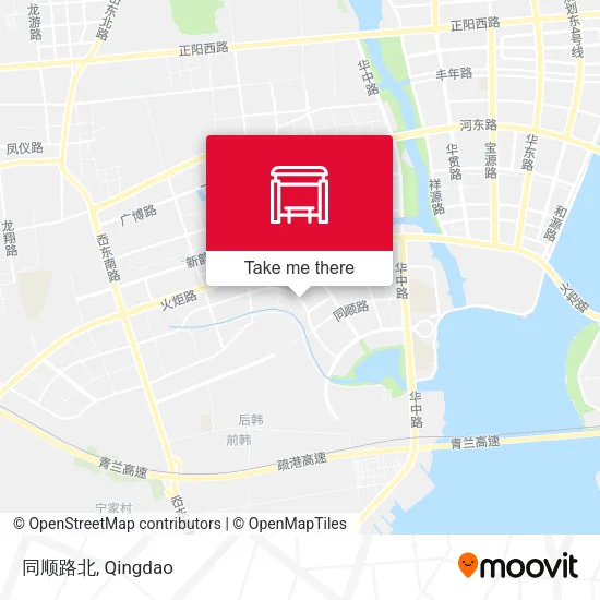 同顺路北 map