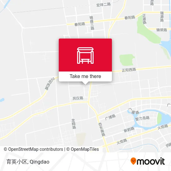 育英小区 map