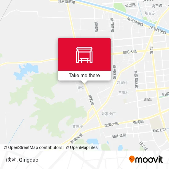 峡沟 map